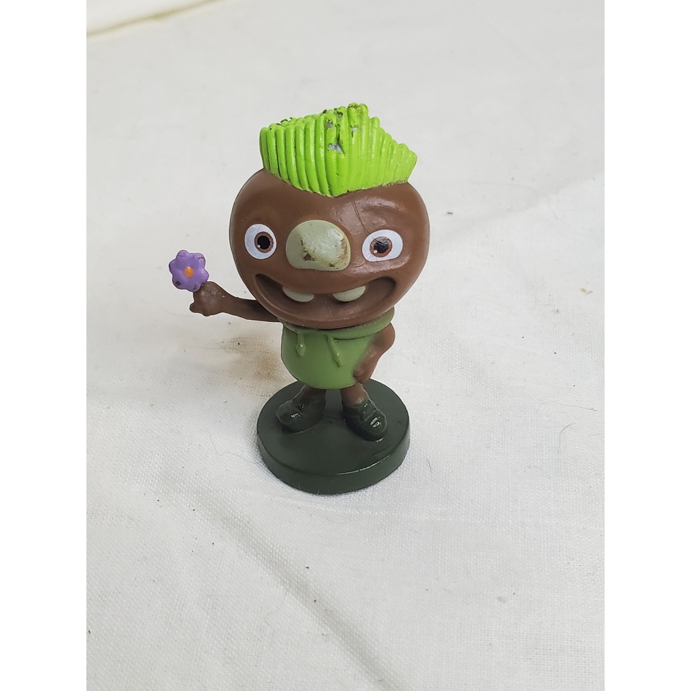 Disney Pixar Elemental Clod Mini Figure 2 Inch Earth Character PVC Toy Flower